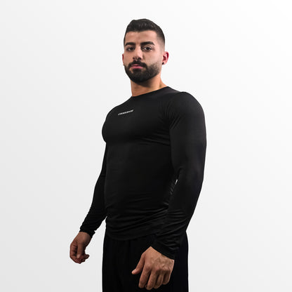 Crossbars Essential Black Fit Long-sleeve