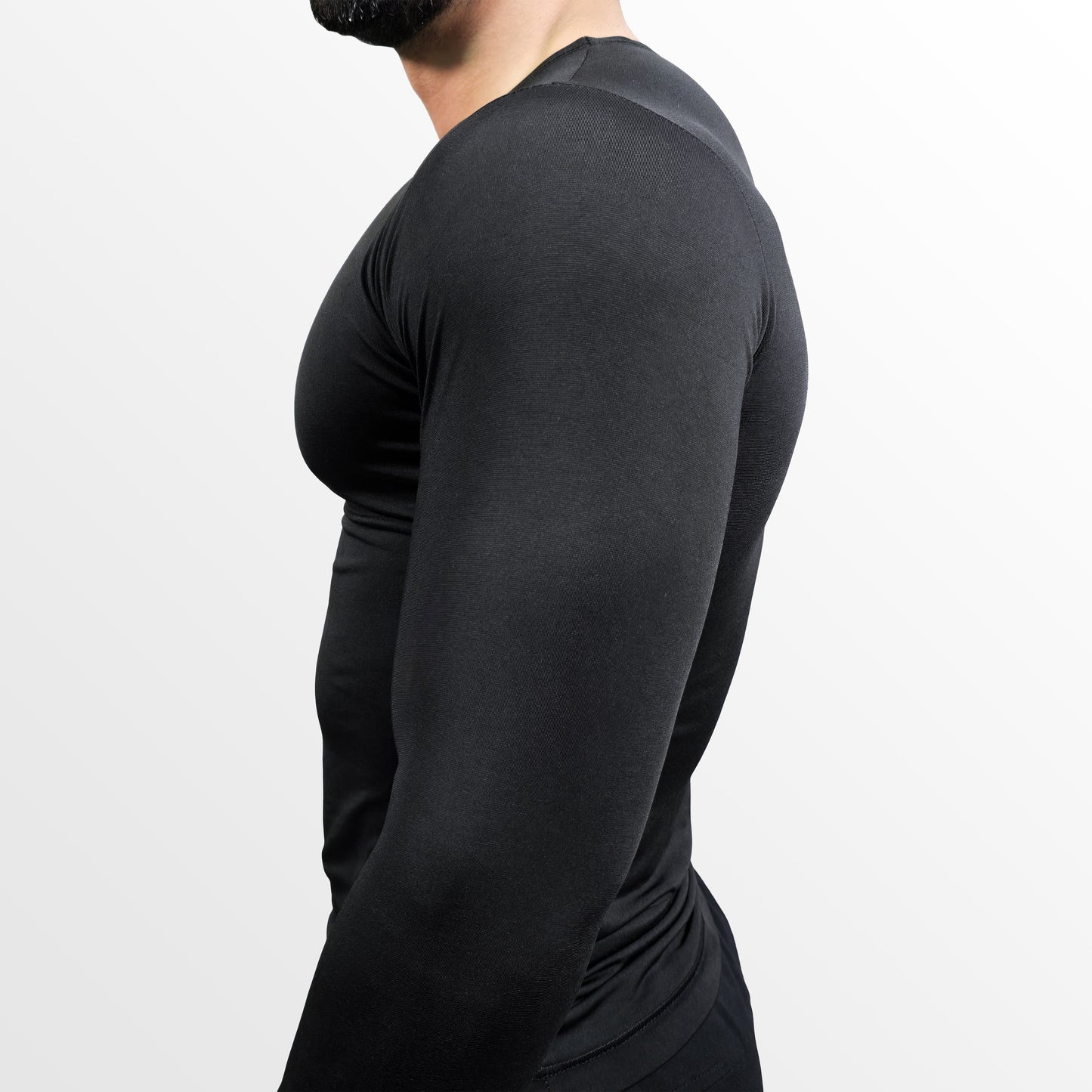 Crossbars Essential Black Fit Long-sleeve