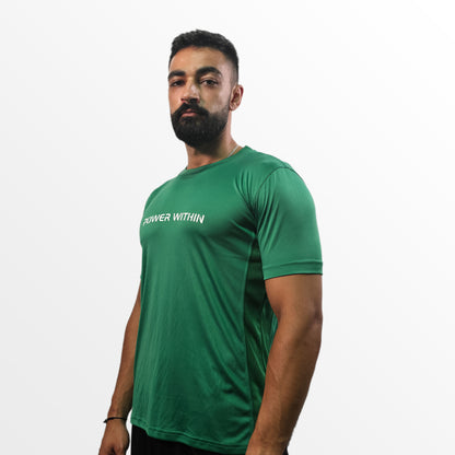 Power Within Green Hydro-dry T-shirt